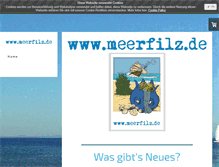 Tablet Screenshot of meerfilz.de